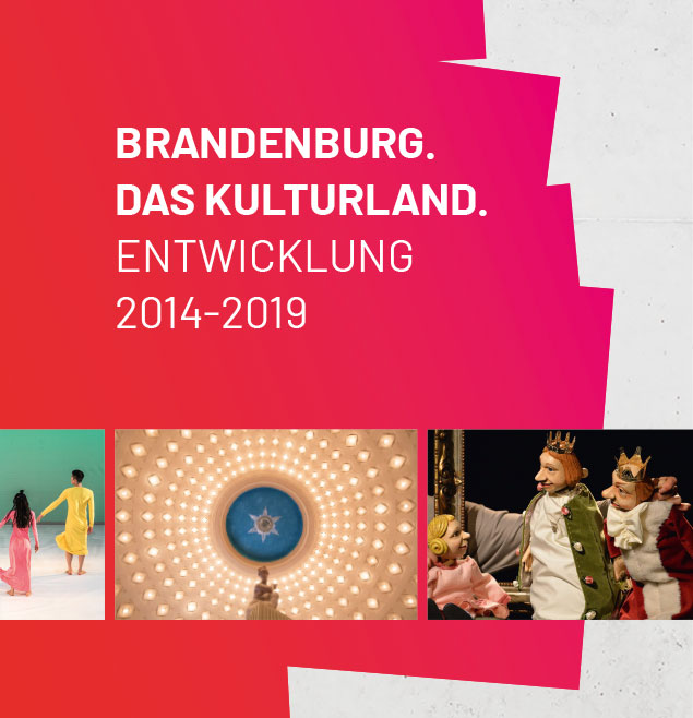 Kulturbericht Land Brandenburg Schweiger Design Broschuere Editorial