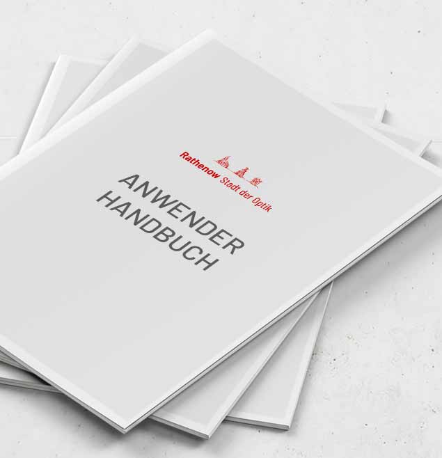 Rathenow Teaser SchweigerDesign CorporateDesign Anwenderhandbuch Manual Guide