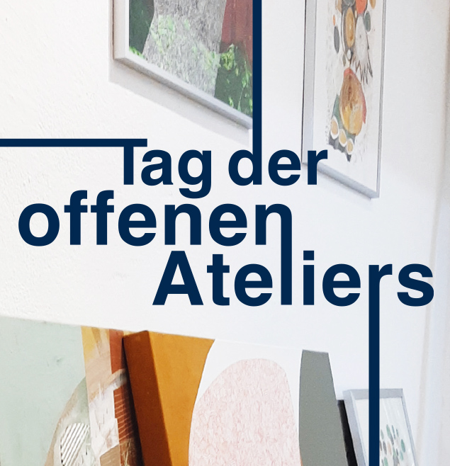 Dieses Titelbild zeigt den markanten Schriftzug tag der offenen Ateliers 2025